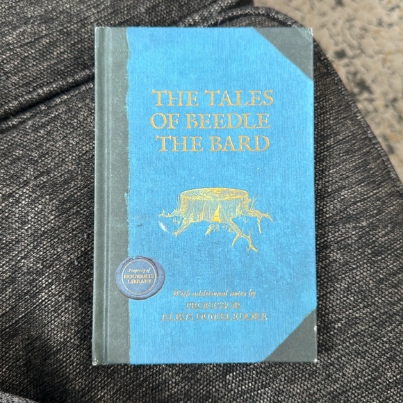 Blue and Gold Hardcover Book - The Tales of Beedle the Bard - Picture 1 of 2